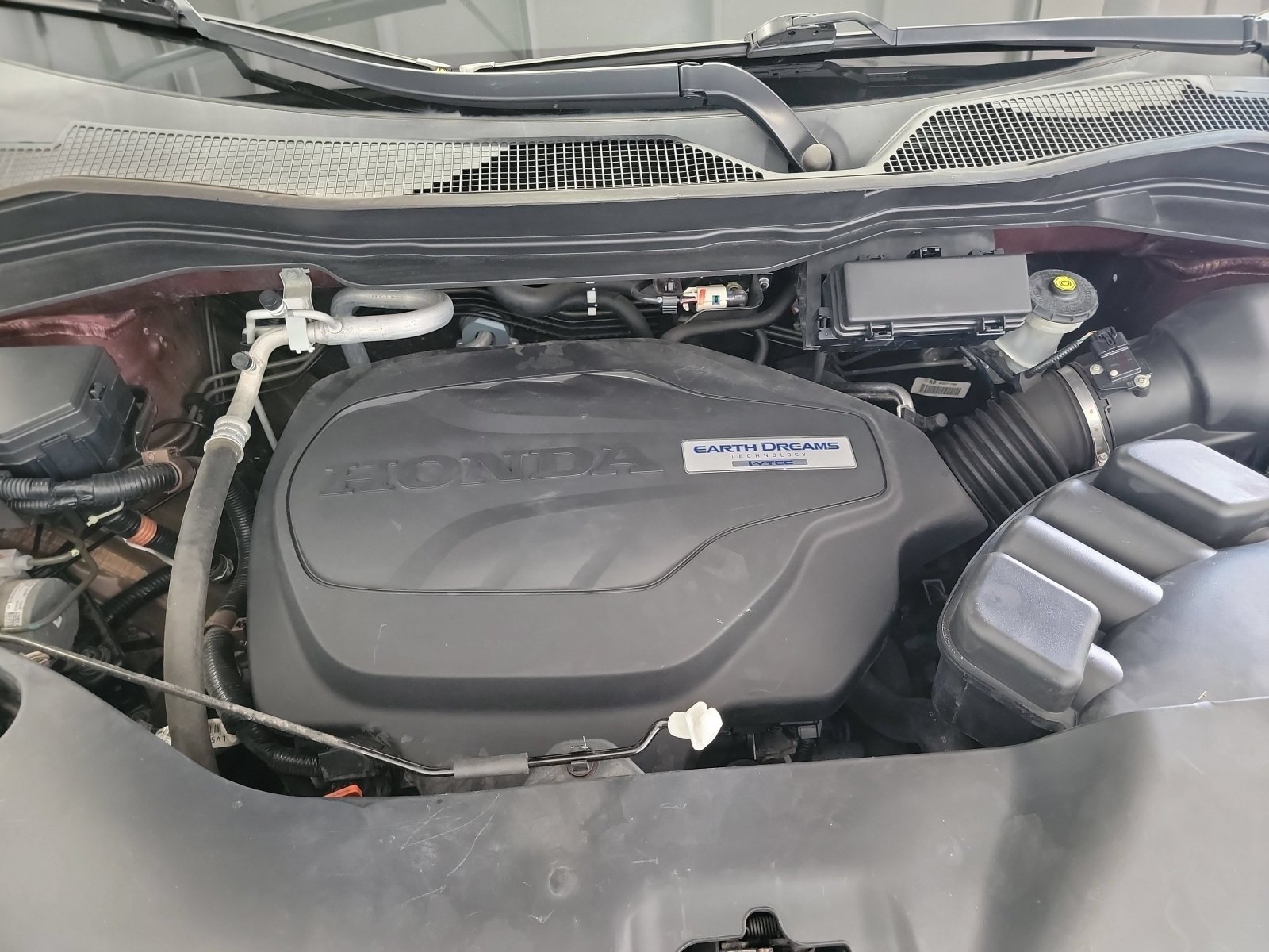 Used 2019 Deep Scarlet Pearl Honda EX image 23
