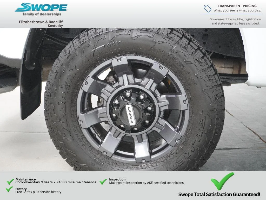 Used 2023 Oxford White Ford LARIAT image 30