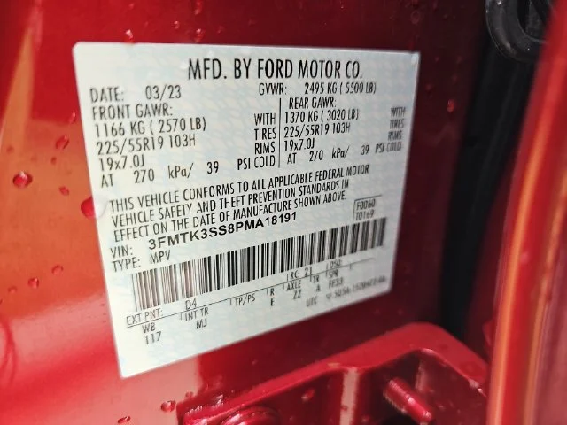 Used 2023 Red Ford Premium image 35