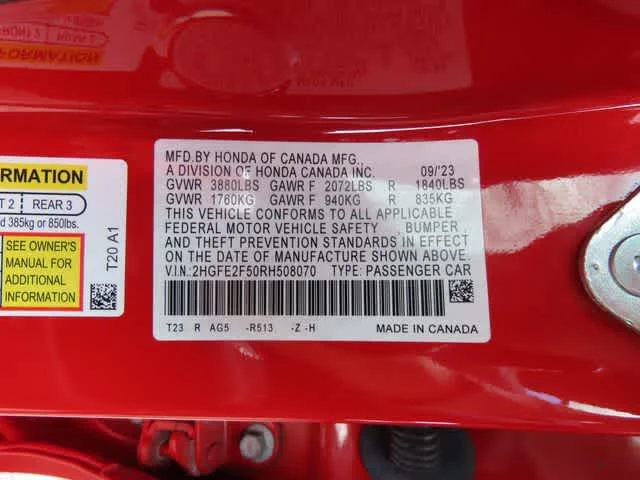 2024 Honda Civic Sport - Photo 25