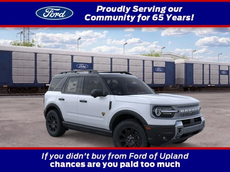New 2026 Space White Metallic Ford Badlands® image 1