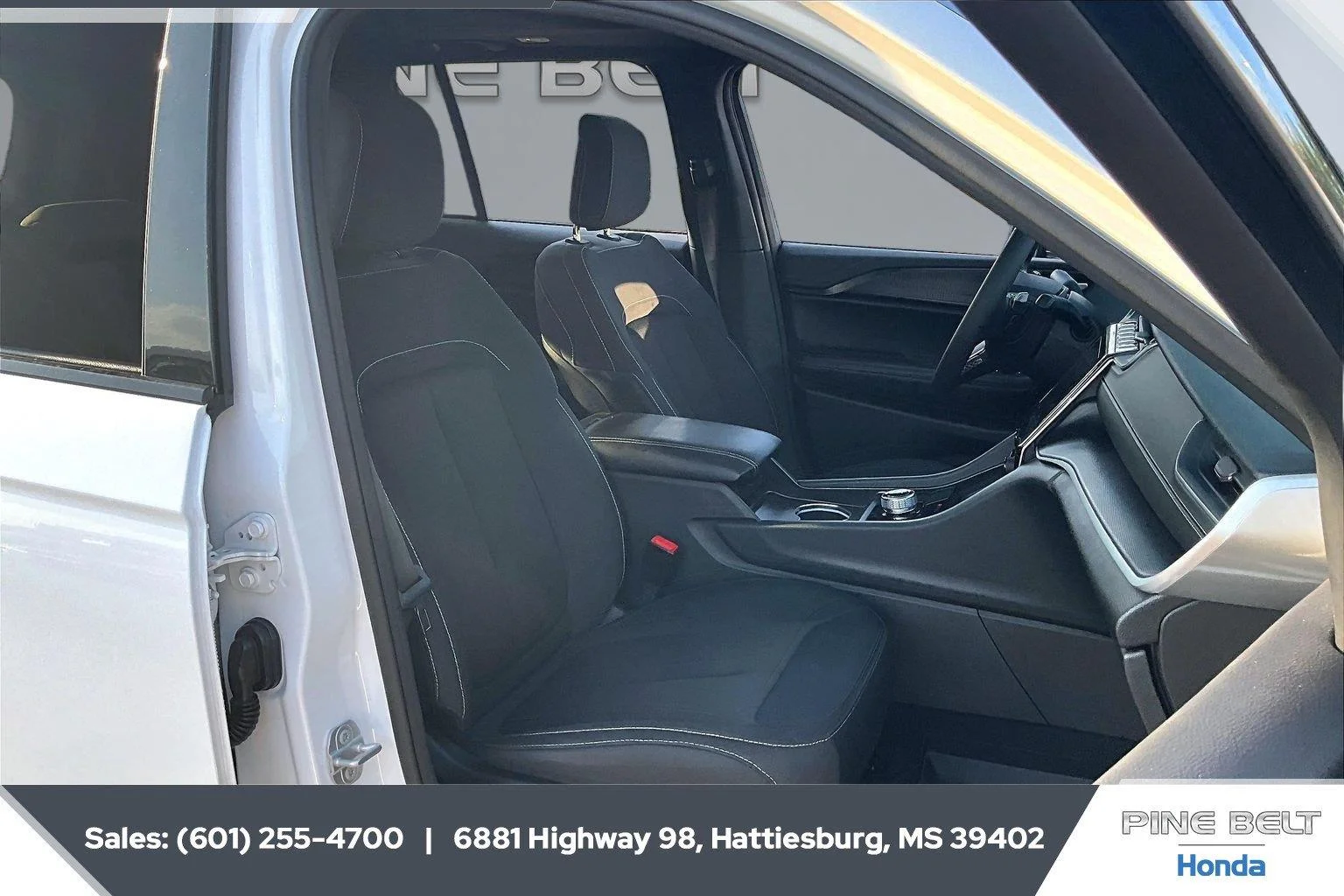 Used 2024 Bright White Clearcoat Jeep Laredo X image 6