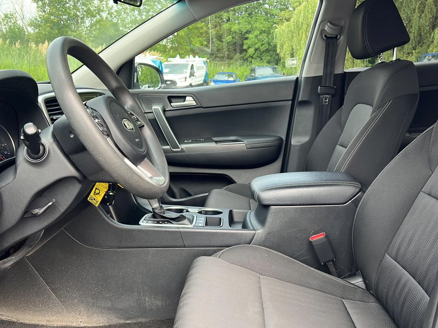 Used 2020 Sparkling Silver Kia LX image 4