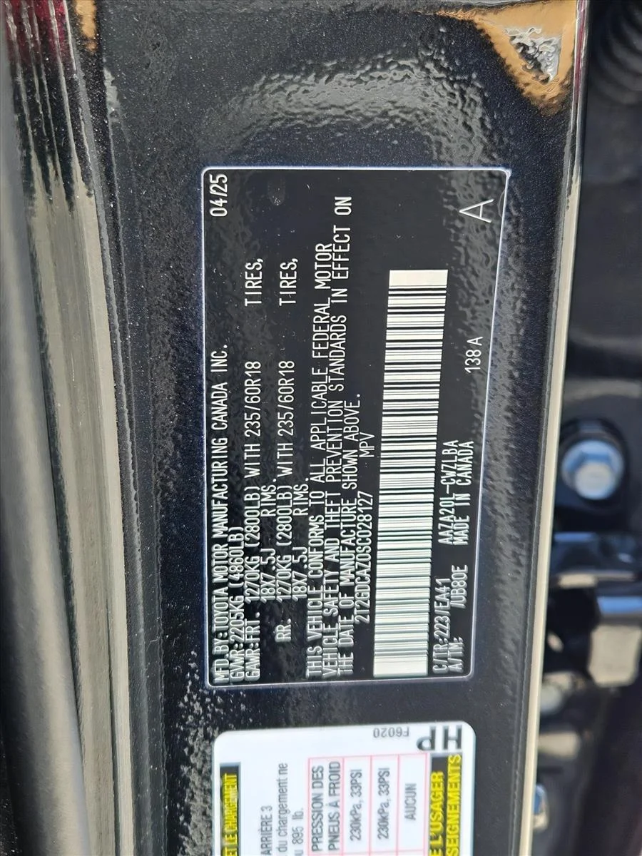 Certified Used 2025 Caviar Lexus NX 250 Premium image 15