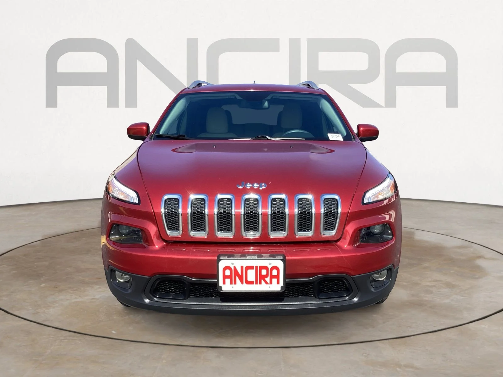 Certified Used 2017 Deep Cherry Red Crystal Pearlcoat Jeep Latitude image 8