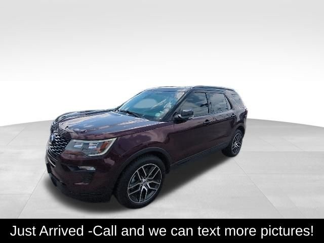 Used 2018 Red Ford Sport image 1