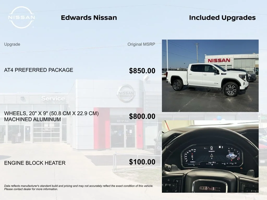 Used 2023 White GMC AT4 image 4
