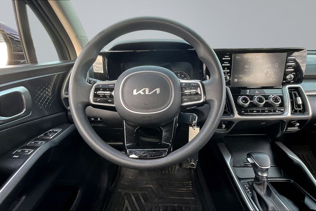 Used 2023 Black Kia LX image 8