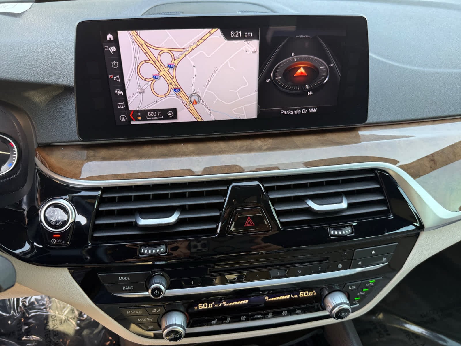Used 2017 Black Sapphire Metallic BMW 530i image 18