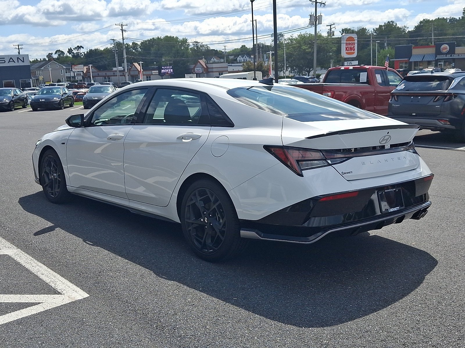 Certified Used 2025 Atlas White Hyundai N Line image 4