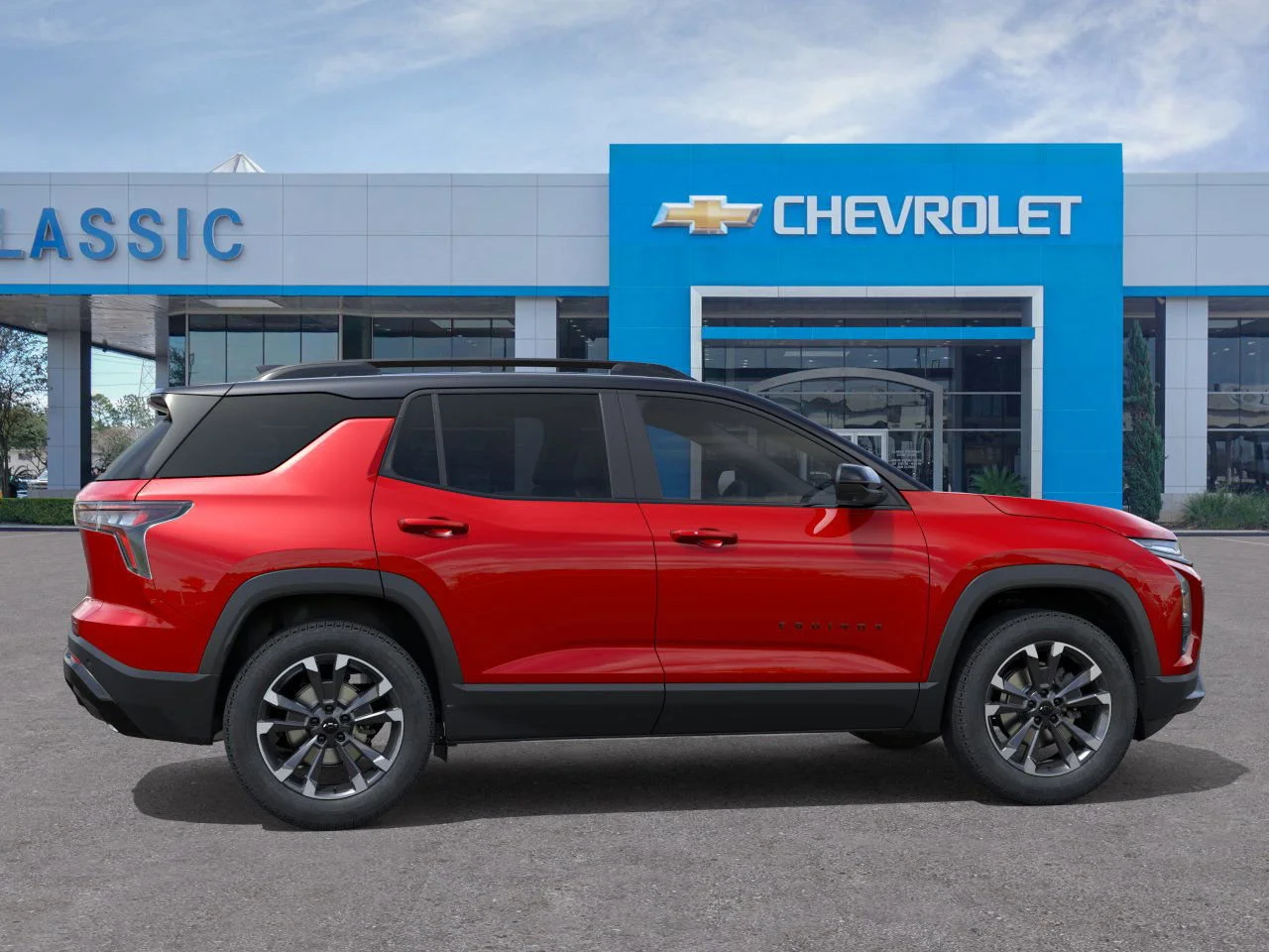 2026 Chevrolet Equinox RS Red at Classic Elite Chevrolet Sugar Land