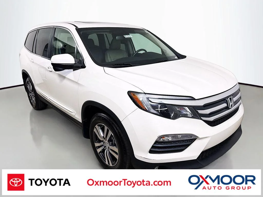 Used 2017 White Diamond Pearl Honda EX-L image 1
