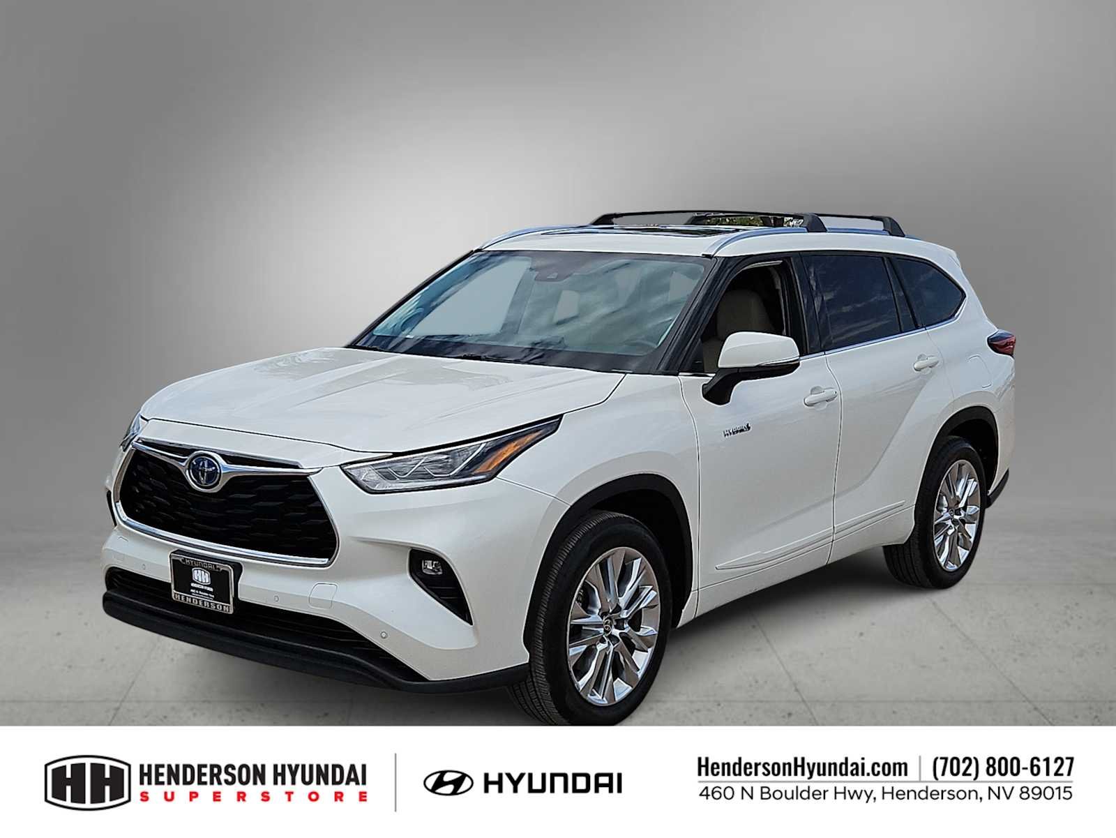 Used 2021 Blizzard Pearl Toyota Hybrid Limited image 4