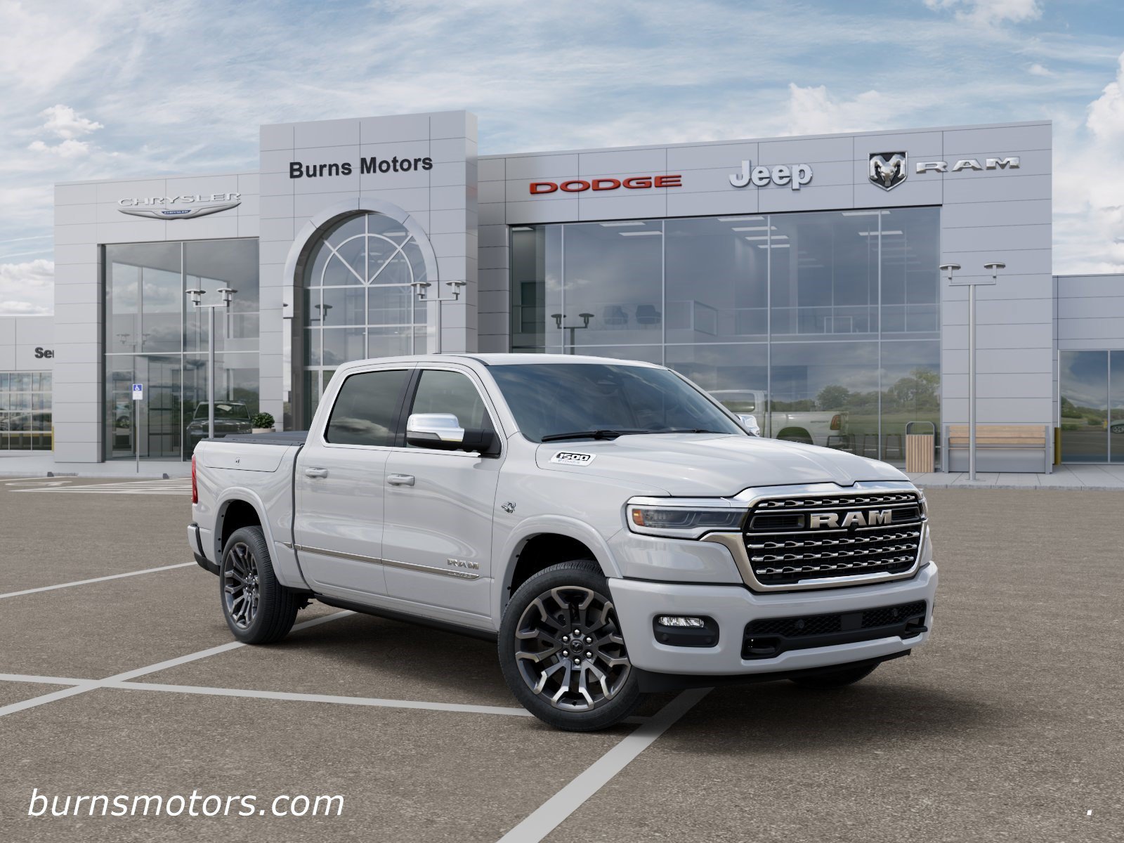 New 2026 Bright White Clear-Coat Exterior Paint RAM Limited image 5