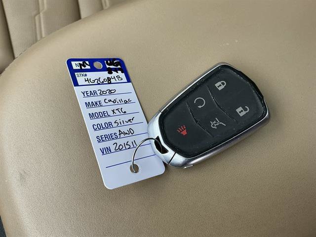 Used 2020 Radiant Silver Metallic Cadillac AWD Premium Luxury image 8