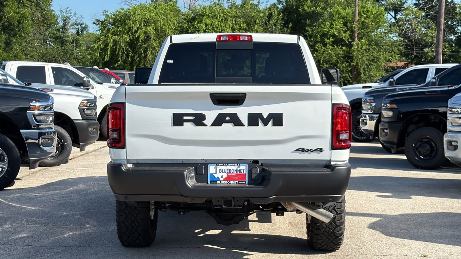 New 2026 Bright White Clear-Coat Exterior Paint RAM Tradesman image 6