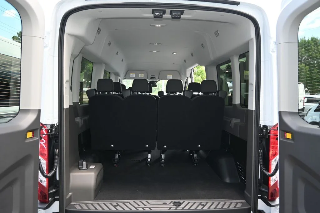 New 2026 Oxford White Ford Passenger Van XLT image 11