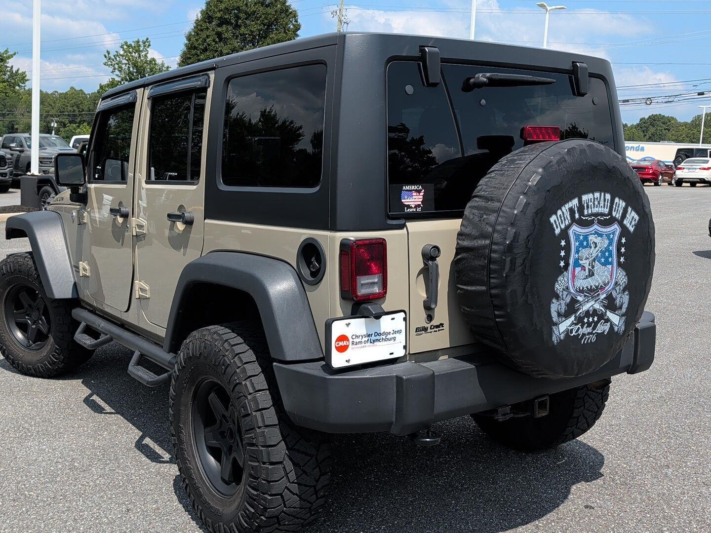 Used 2017 Gobi Clearcoat Jeep Rubicon image 7