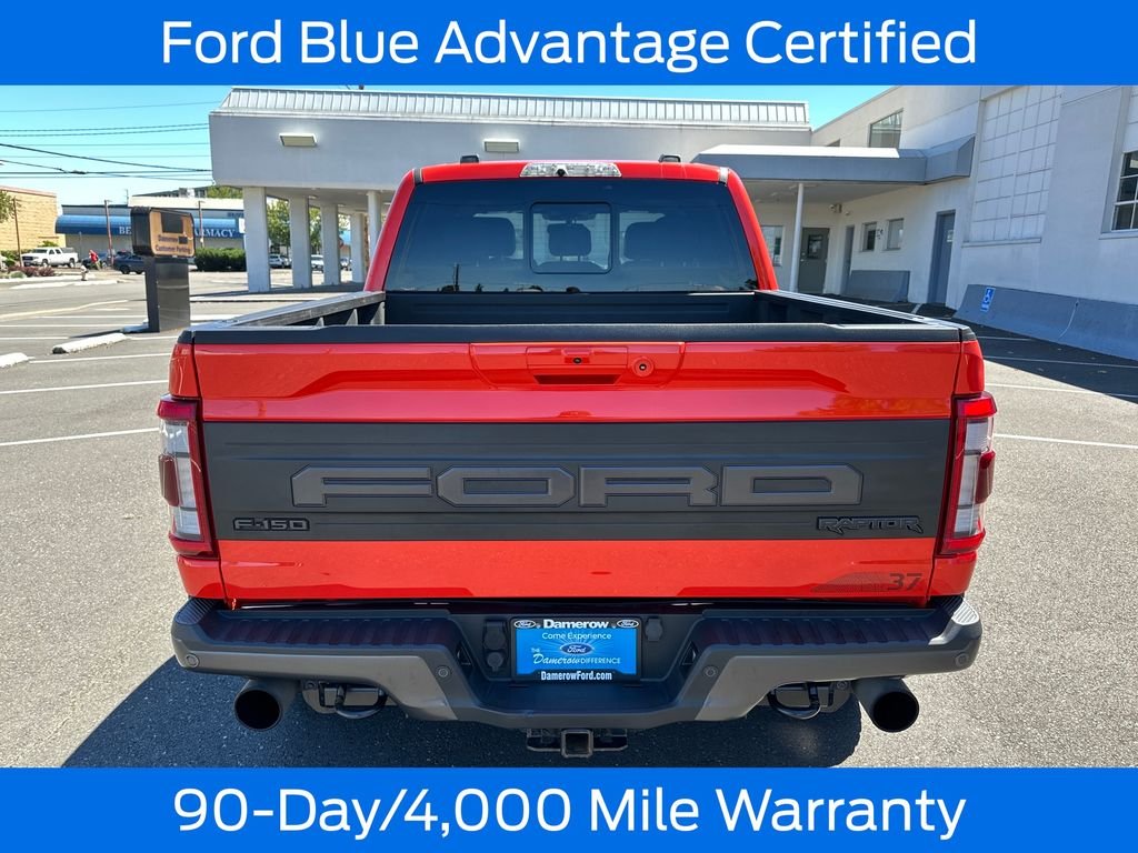 Used 2022 Orange Ford Raptor image 6