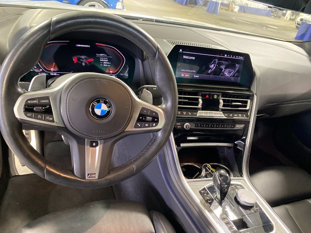 Used 2019 Mineral White Metallic BMW M850i xDrive image 14
