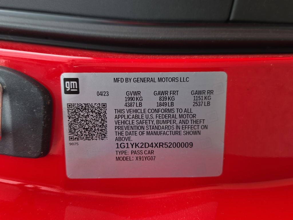 Used 2024 Torch Red Chevrolet 1LZ image 20