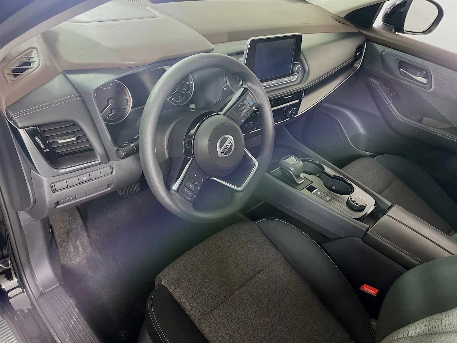 Used 2021 Super Black Nissan SV image 7