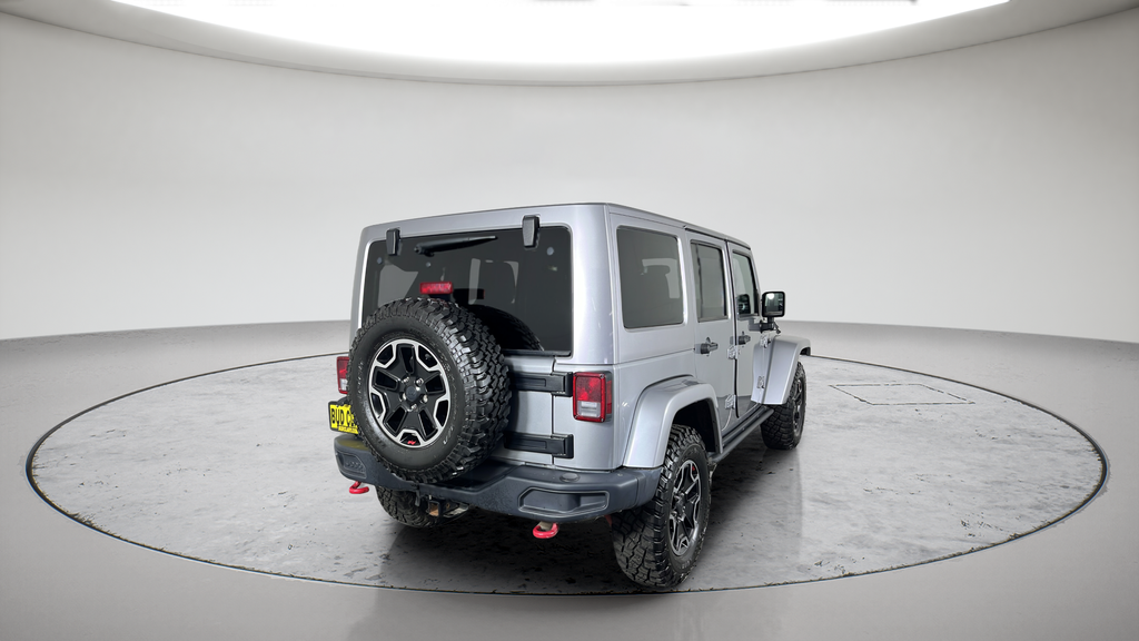 Used 2016 Billet Silver Metallic Jeep Unlimited Rubicon image 3