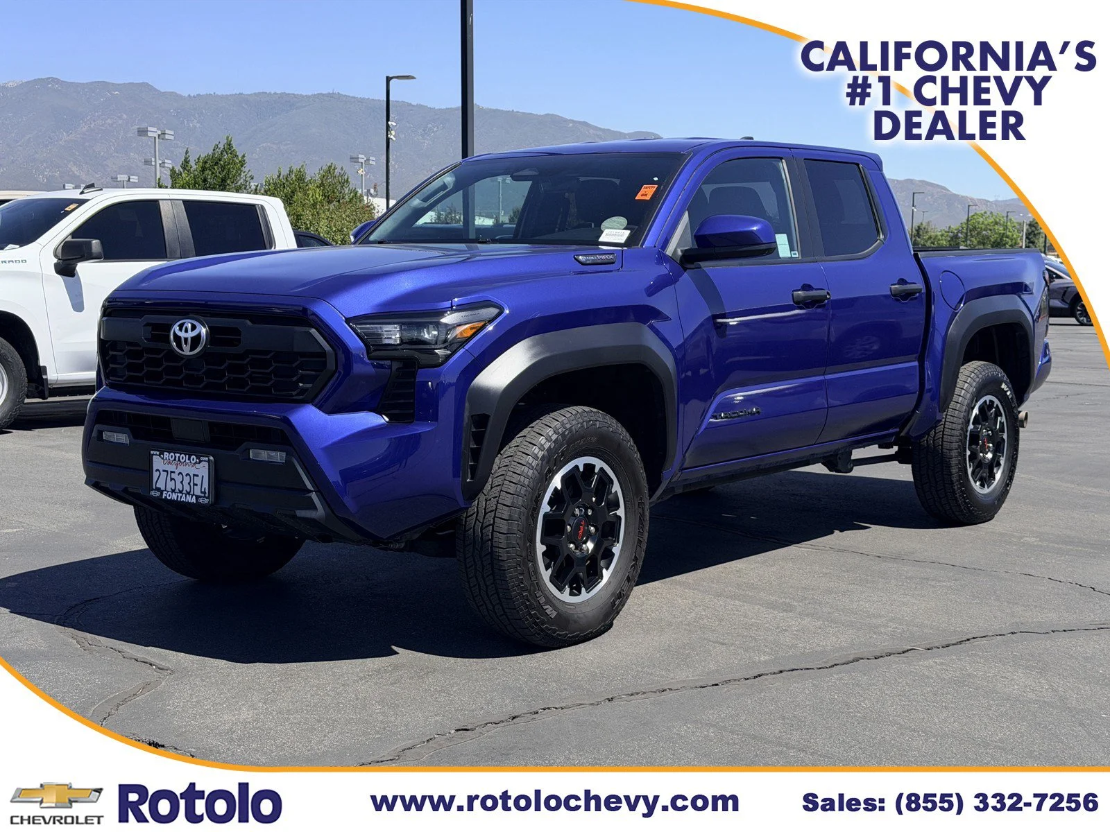 Used 2025 BLUE CRUSH METALL Toyota TRD OFF ROAD HY image 3