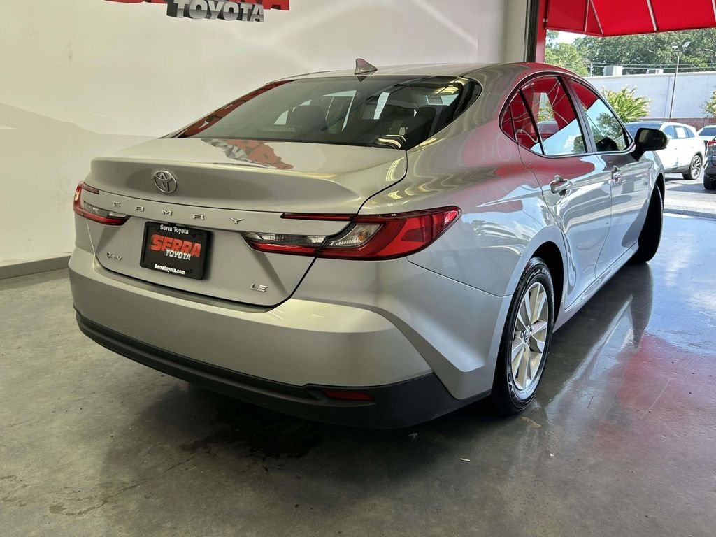 Certified Used 2025 Silver Toyota LE image 3