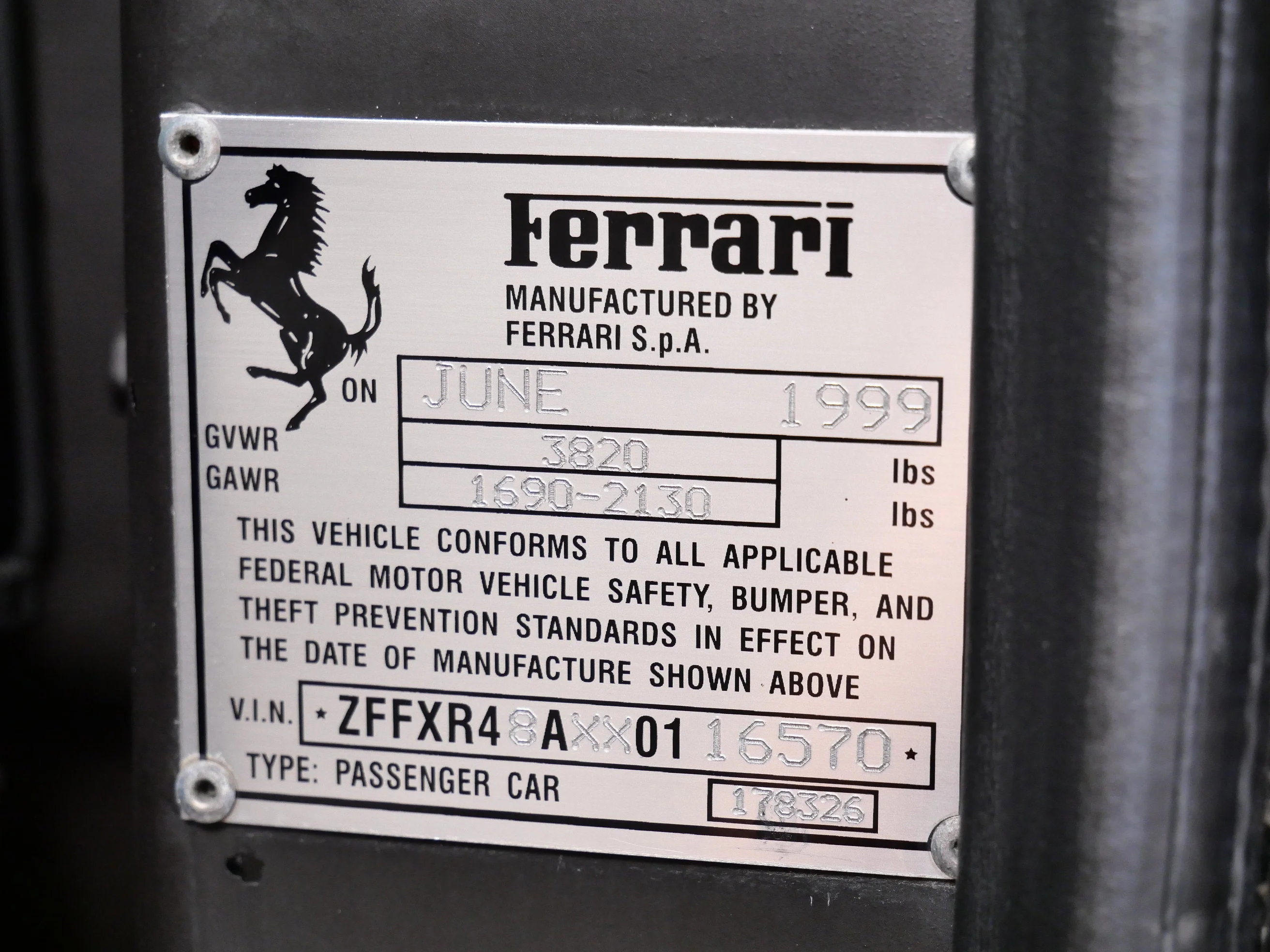 Used 1999 Nero Ferrari Spider Serie Fiorano image 31
