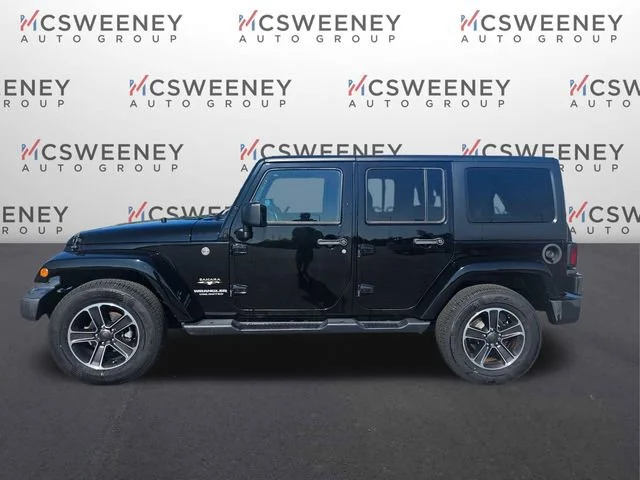 Used 2017 Black Jeep Sahara image 2