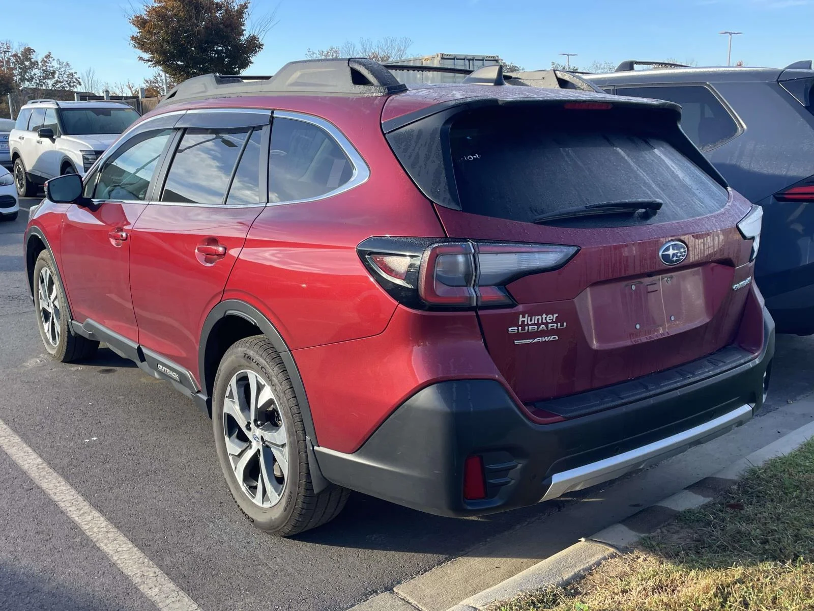 Used 2022 Crimson Red Pearl Subaru Limited image 3