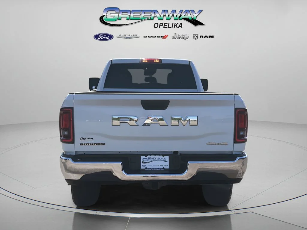 New 2026 Bright White Clear-Coat Exterior Paint RAM Big Horn image 6