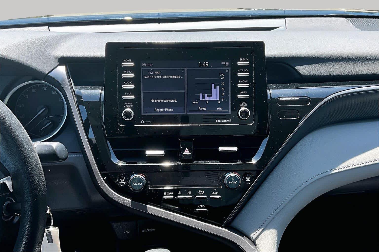 Certified Used 2022 Midnight Black Metallic Toyota LE image 6