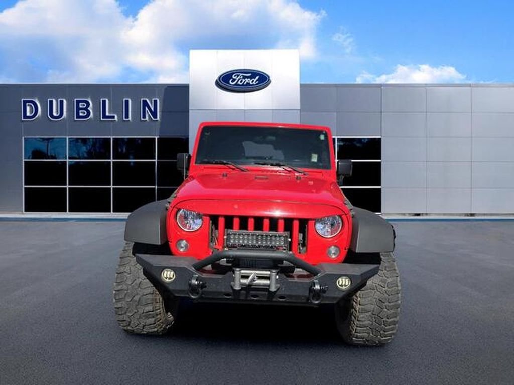 Used 2017 Jeep Wrangler Sport S with VIN 1C4AJWAG2HL652225 for sale in Dublin, GA