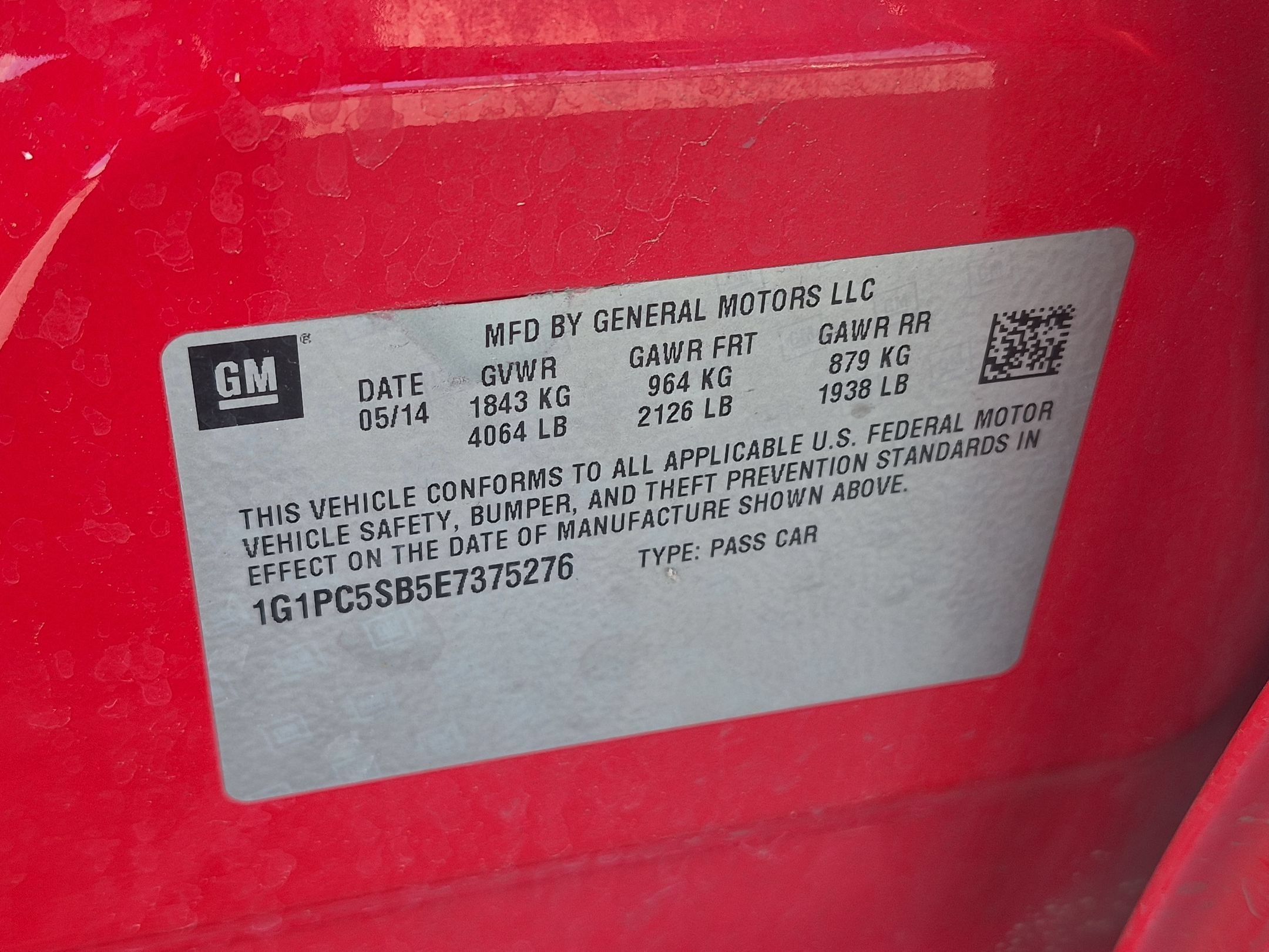 Used 2014 Red Hot Chevrolet 1LT image 31