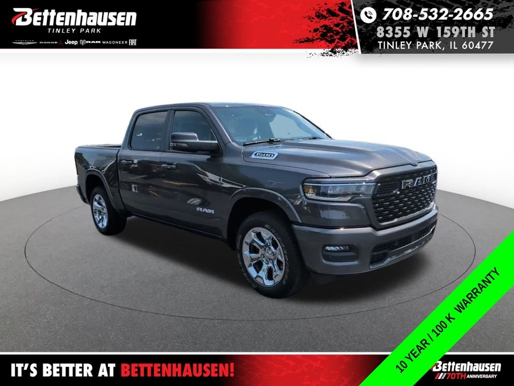 New 2026 Granite Crystal Metallic Clear-Coat Exterior Paint RAM Big Horn image 2