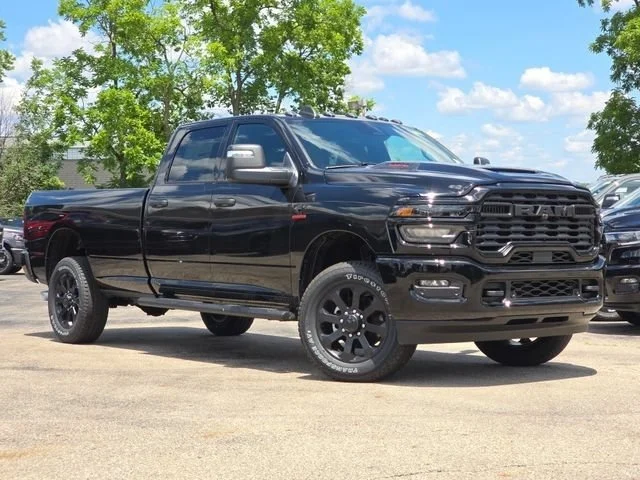 New 2026 Diamond Black Crystal Pearlcoat Ram Tradesman image 2