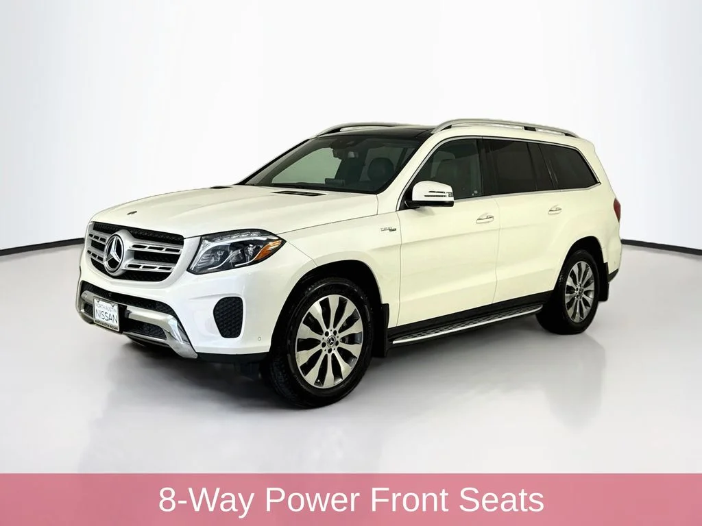 Used 2018 White Mercedes-Benz GLS 450 image 3