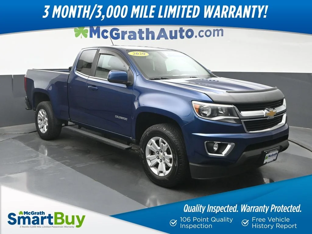 Certified Used 2020 Blue Chevrolet LT image 1