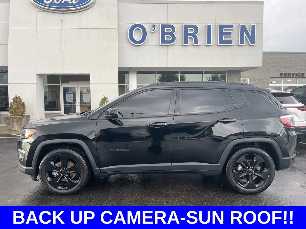 Used 2021 Diamond Black Jeep Latitude image 2