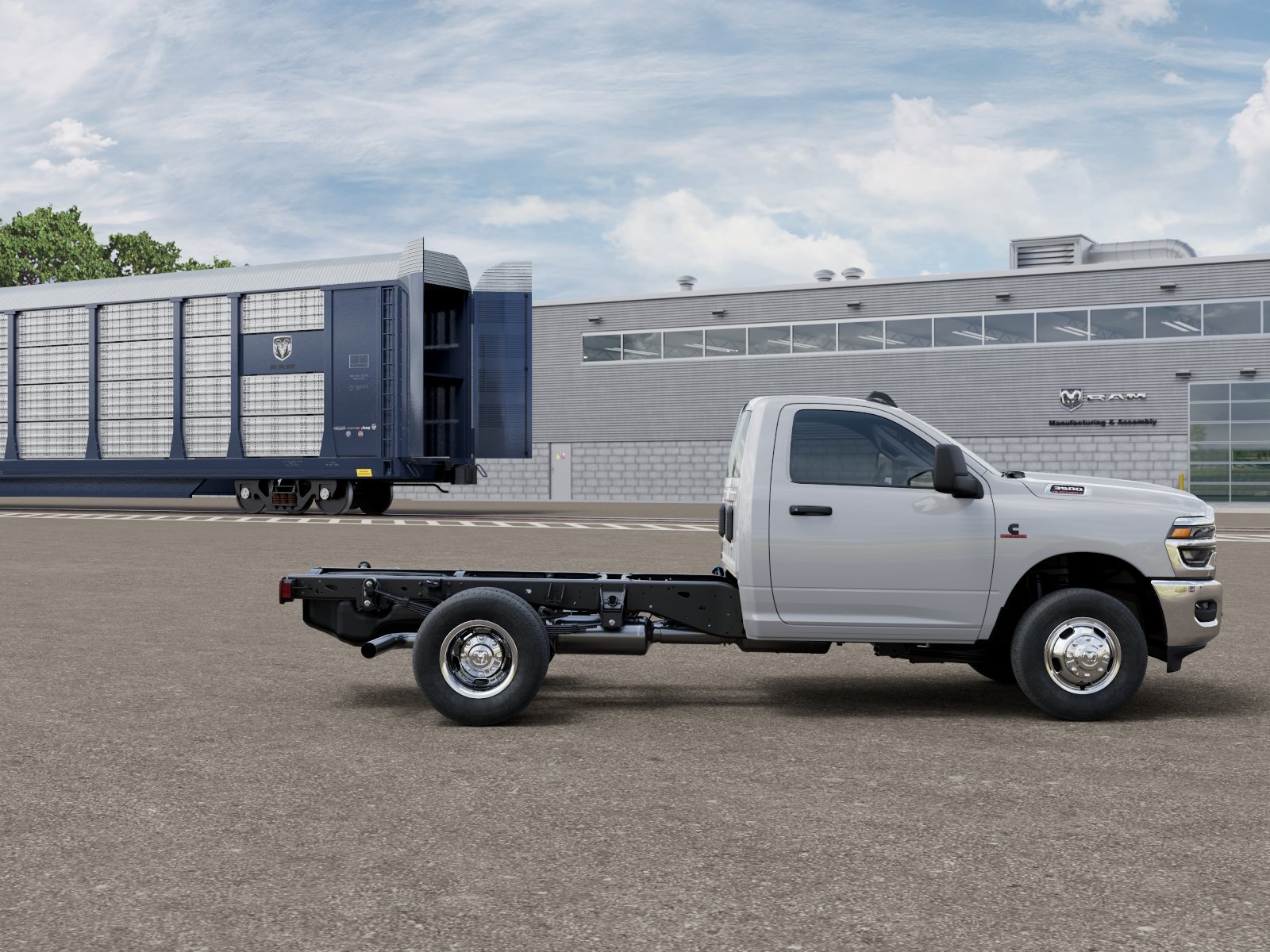 New 2026 Bright White Clear-Coat Exterior Paint RAM Tradesman image 13