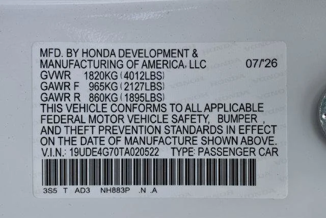 New 2026 Platinum White Pearl Acura A-Spec Tech Package image 25