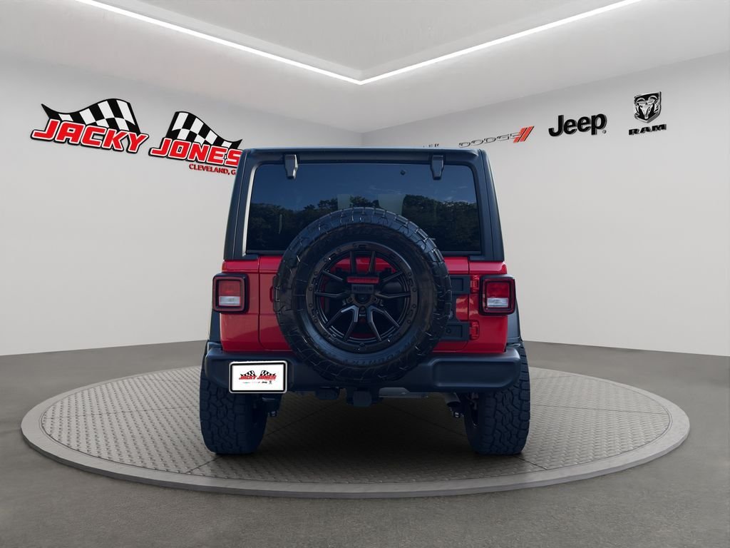 Used 2024 Firecracker Red Clearcoat Jeep Sport S image 8