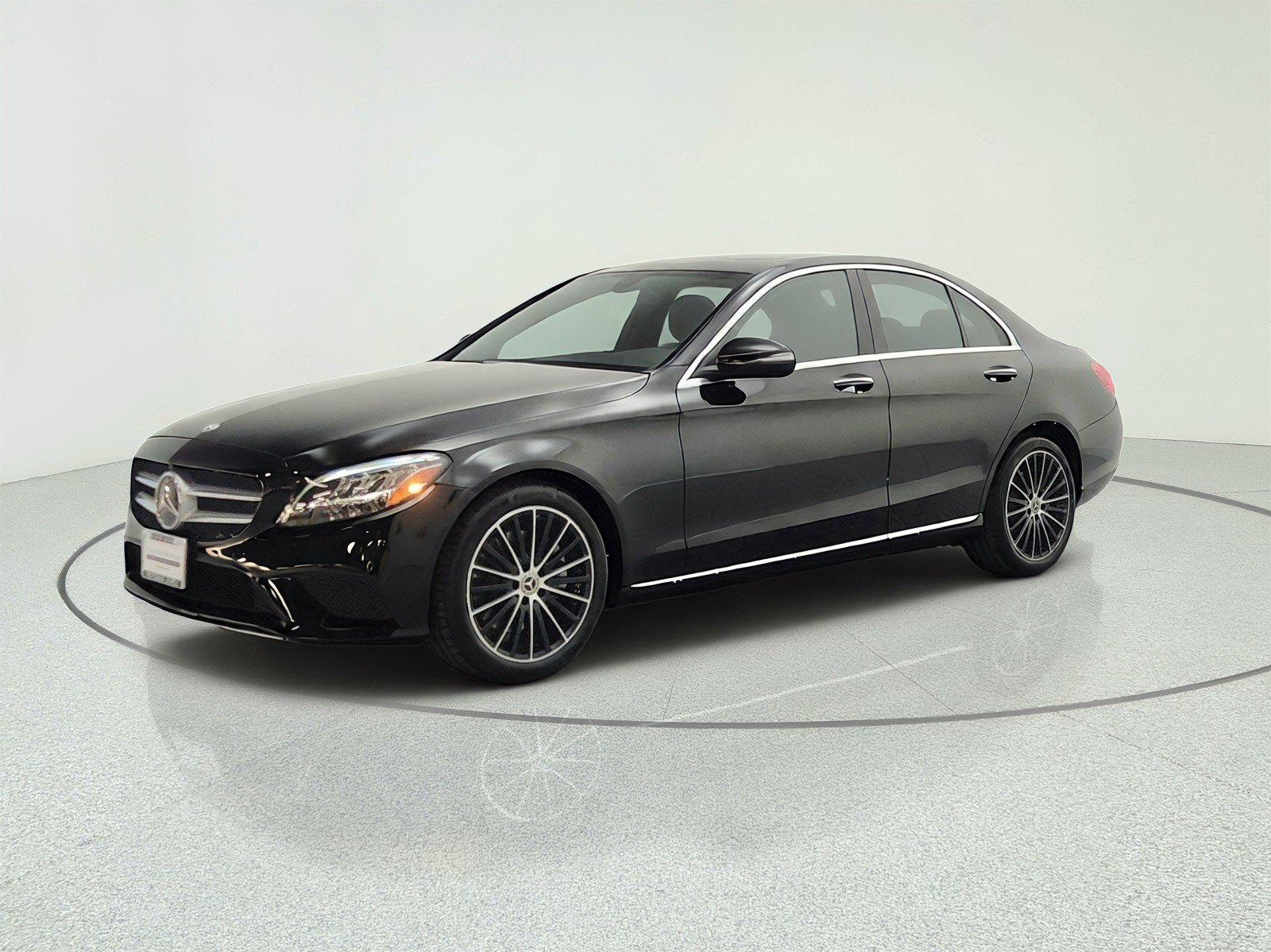Used 2021 Black Mercedes-Benz C 300 Sedan image 1