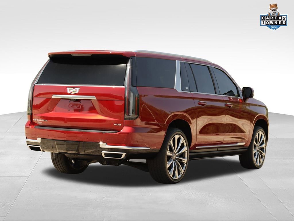 Used 2025 Radiant Red Tintcoat Cadillac Premium Luxury image 7