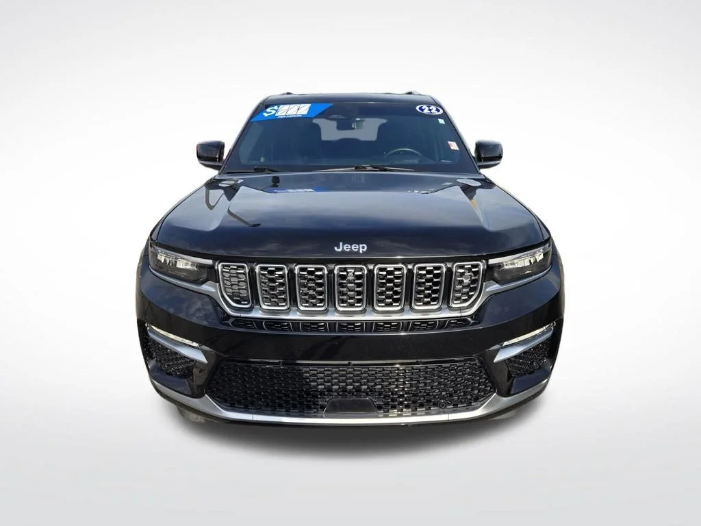 Certified Used 2022 Black Jeep Summit Reserve image 9