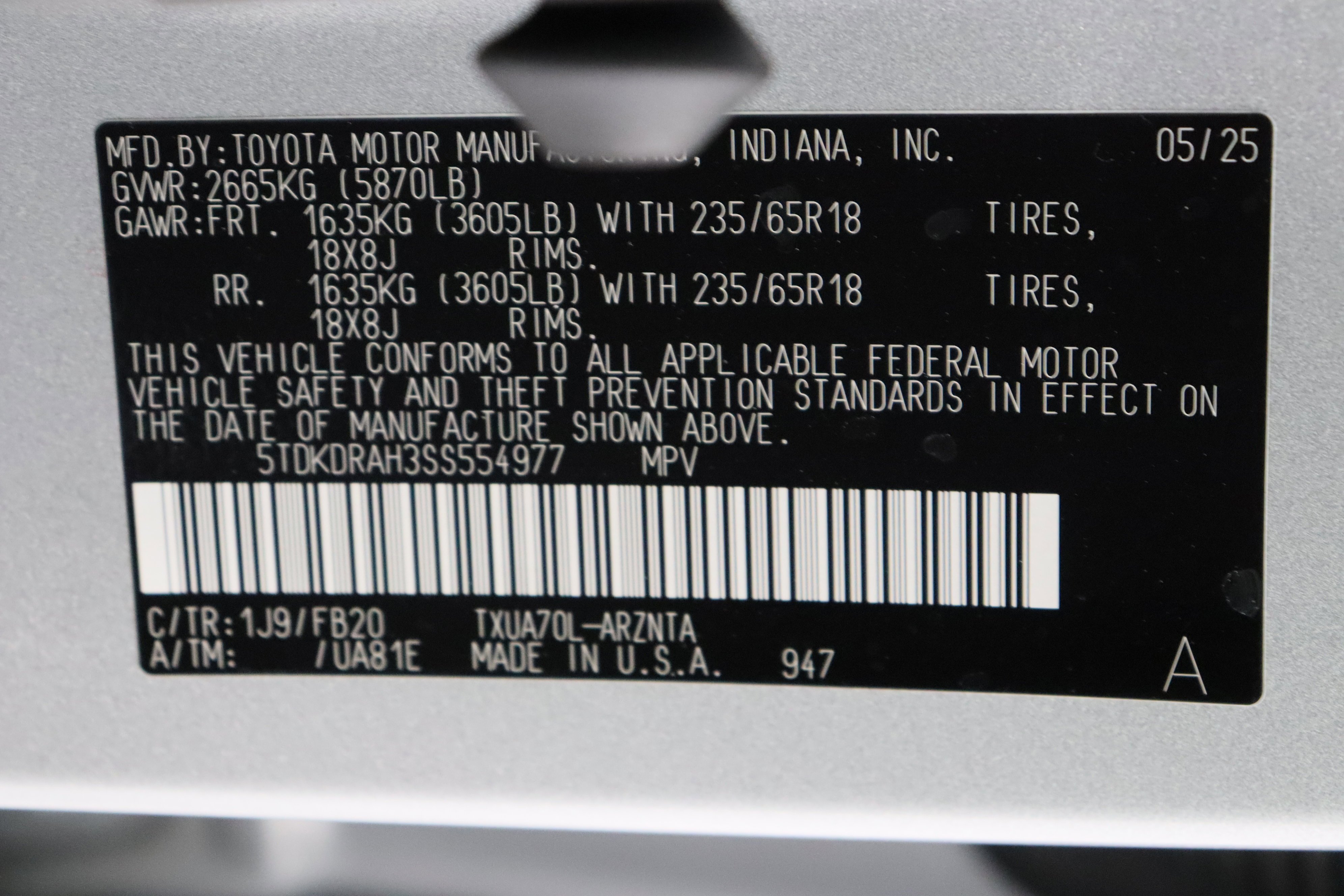 Certified Used 2025 Celestial Silver Metallic Toyota LE 2.4T image 43
