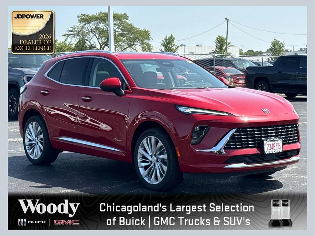 New 2026 Brilliant Red Buick Avenir image 1