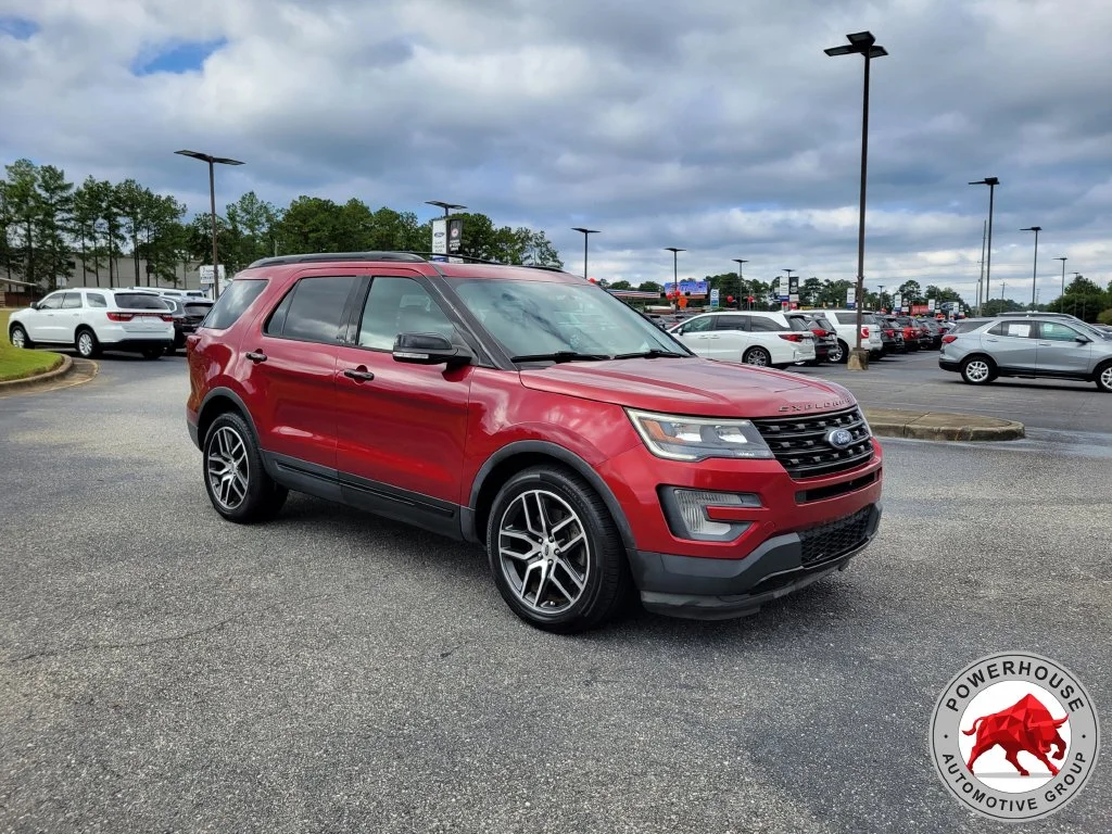 Used 2017 Red Ford Sport image 8